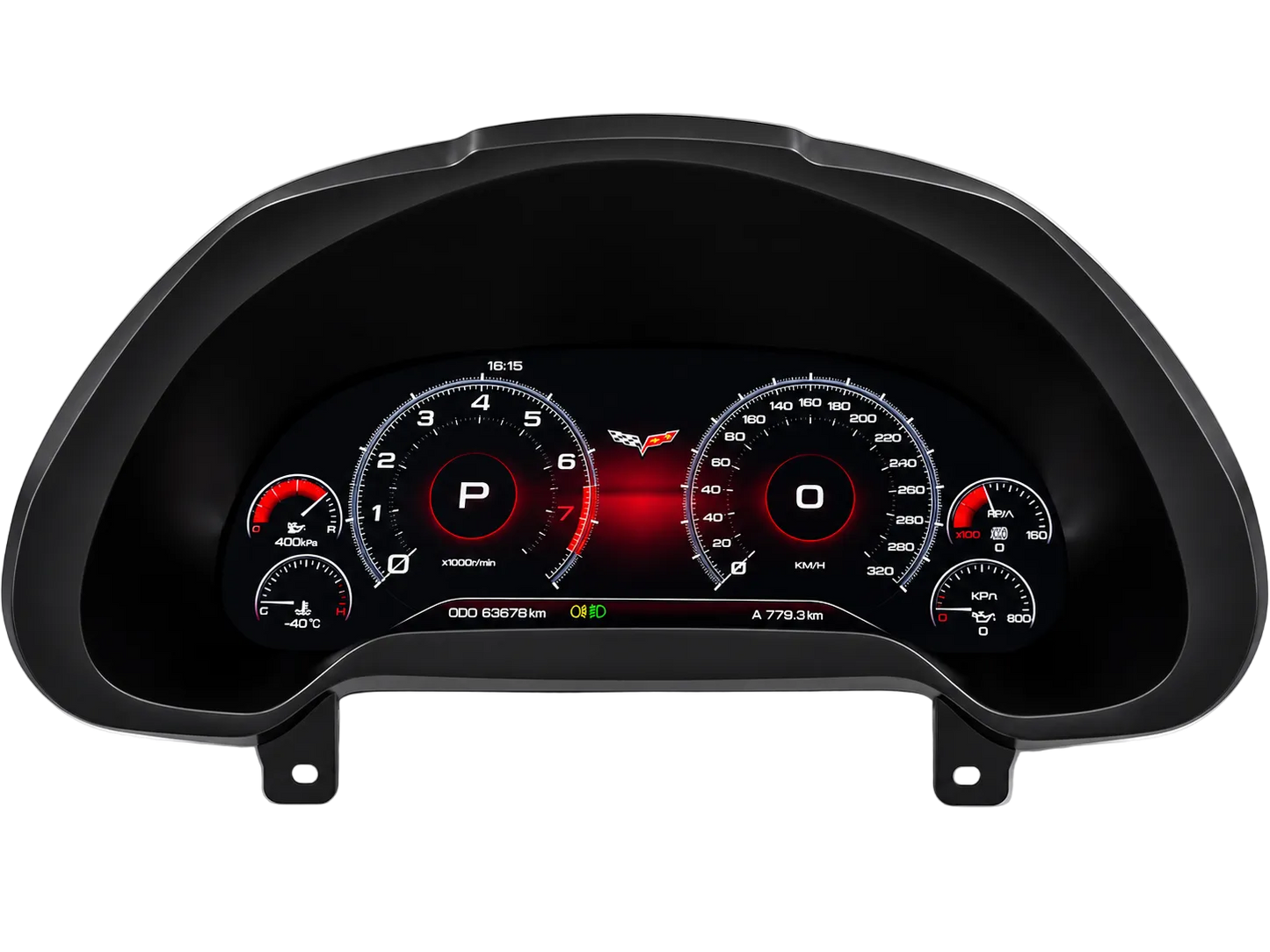 C6 Corvette Digital Instrument Cluster Upgrade (2005–2013)