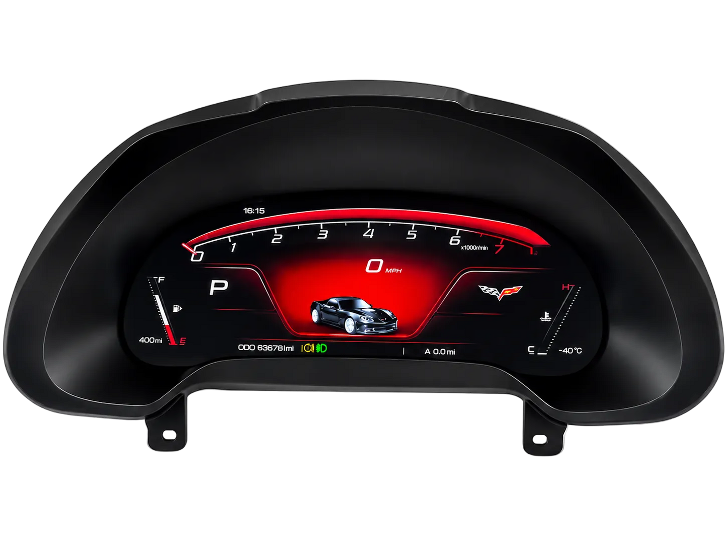 C6 Corvette Digital Instrument Cluster Upgrade (2005–2013)