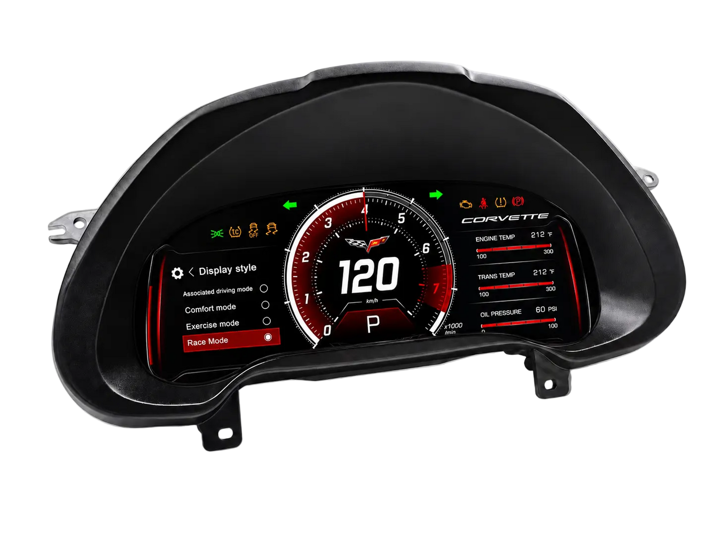 C6 Corvette Digital Instrument Cluster Upgrade (2005–2013)